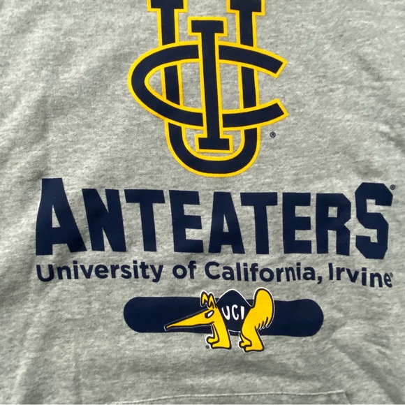 University of Irvine UCI Anteaters Pullover Hoodie Sweatshirt Medium NEW w/ Tag - Picture 4 of 11